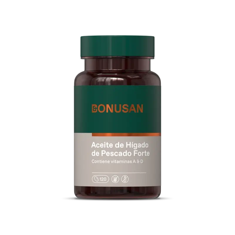 Olio di fegato di pesce Bonusan Forte , 120 perle