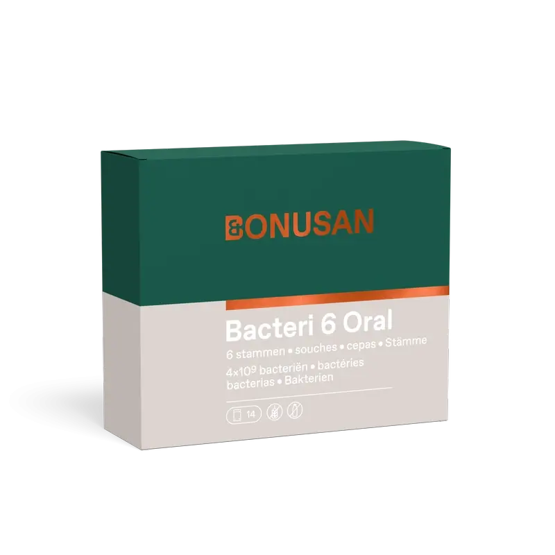 Bonusan Bacteri 6 Oral , 14 bustine