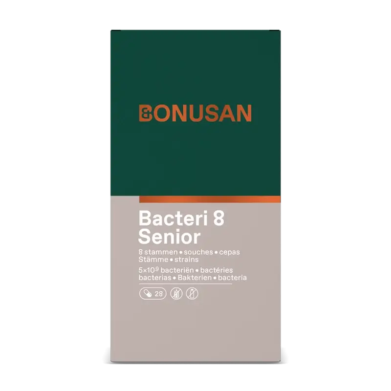 Bonusan Bacteri 8 Senior , 28 capsule
