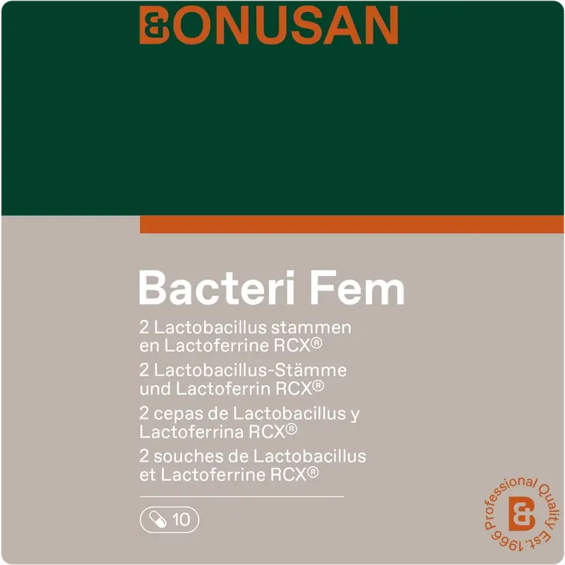 Bonusan Bacteri Fem, 10 capsule