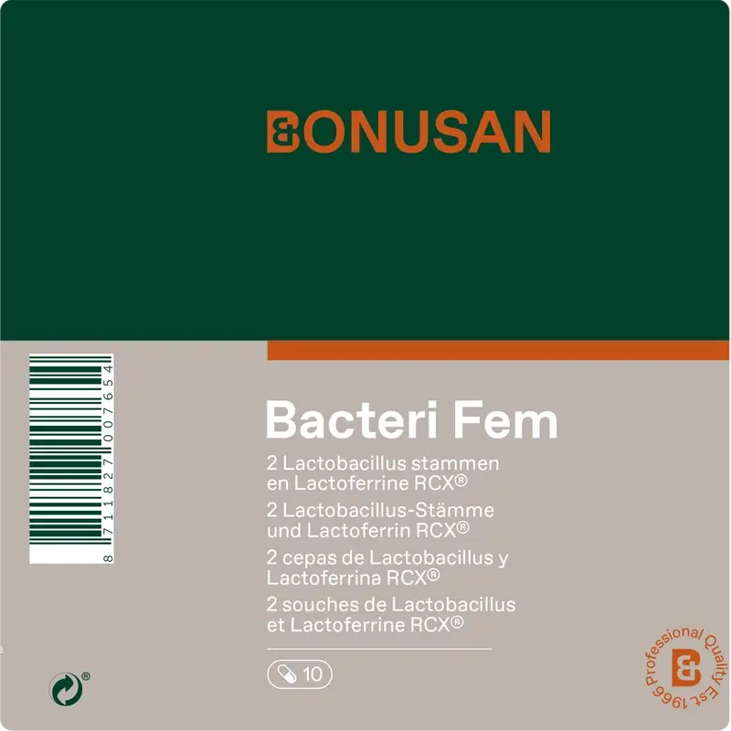 Bonusan Bacteri Fem, 10 capsule