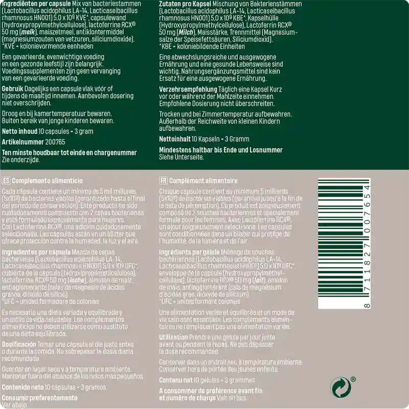 Bonusan Bacteri Fem, 10 capsule