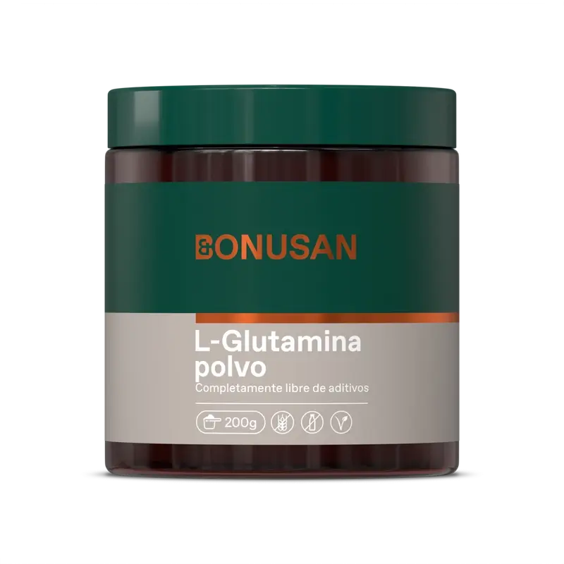 L-Glutammina in polvere Bonusan, 200 grammi