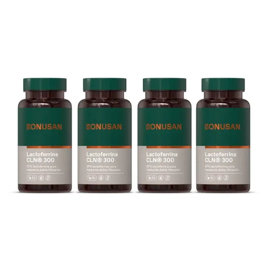 Bonusan Lattoferrina 300 Mg, Confezione 4x60 Capsule