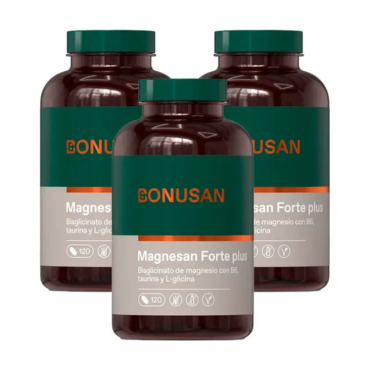 Bonusan Magnesan Forte Plus Confezione da 3 x 120 compresse