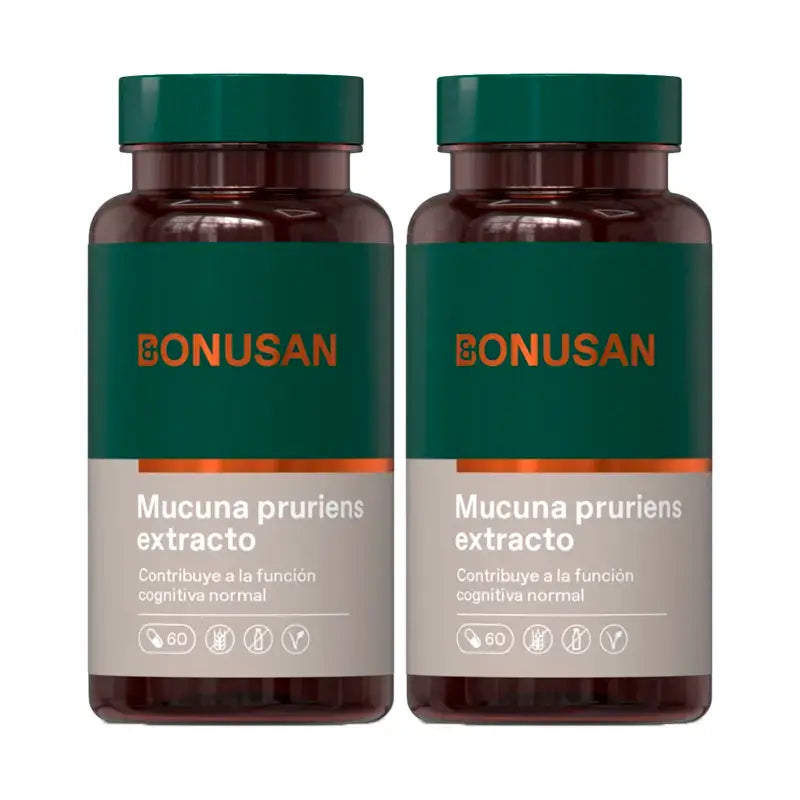 Bonusan Mucuna Pruriens Confezione da 2 x 60 capsule