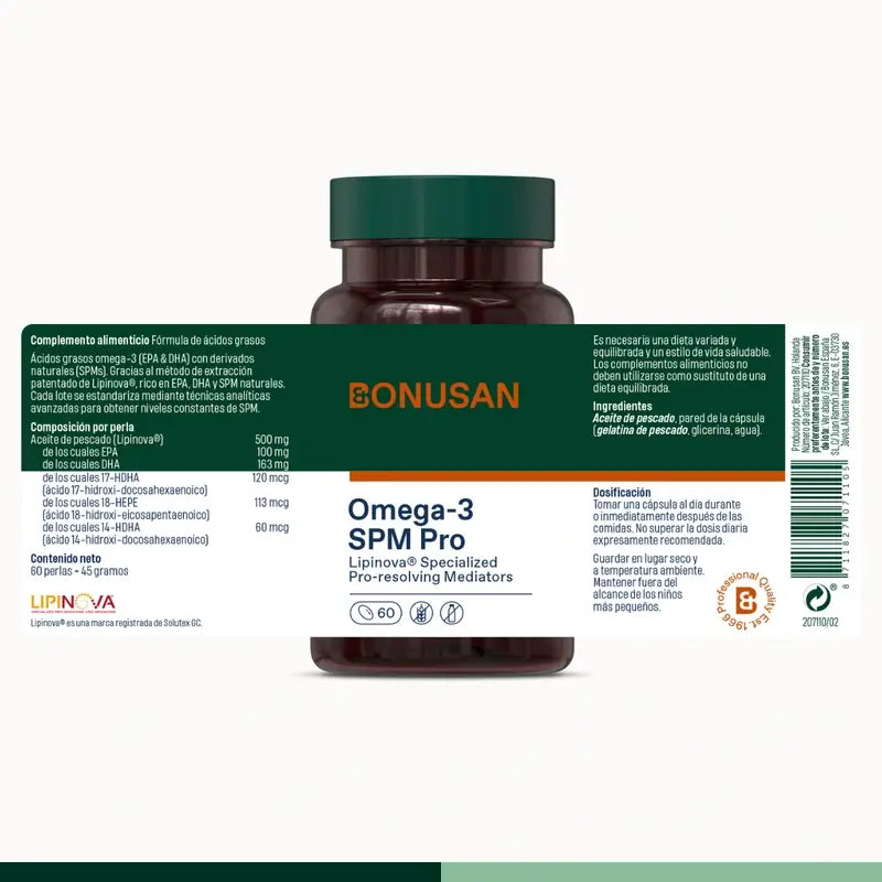 Bonusan Omega-3 Spm Pro, 60 perle
