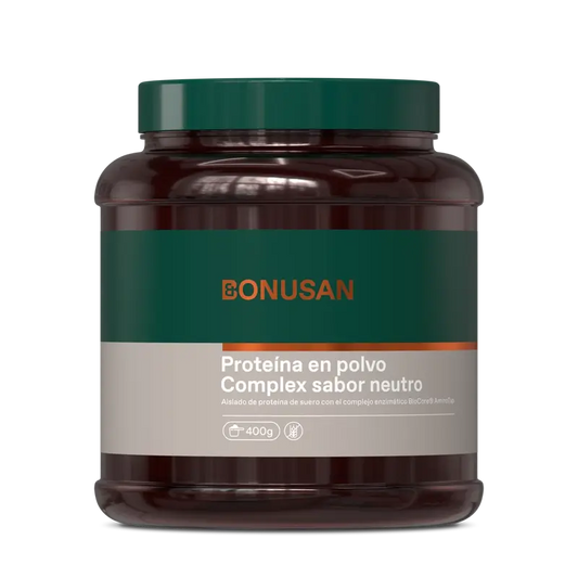 Bonusan Proteine in Polvere Complesso Sapore Neutro , 400 grammi