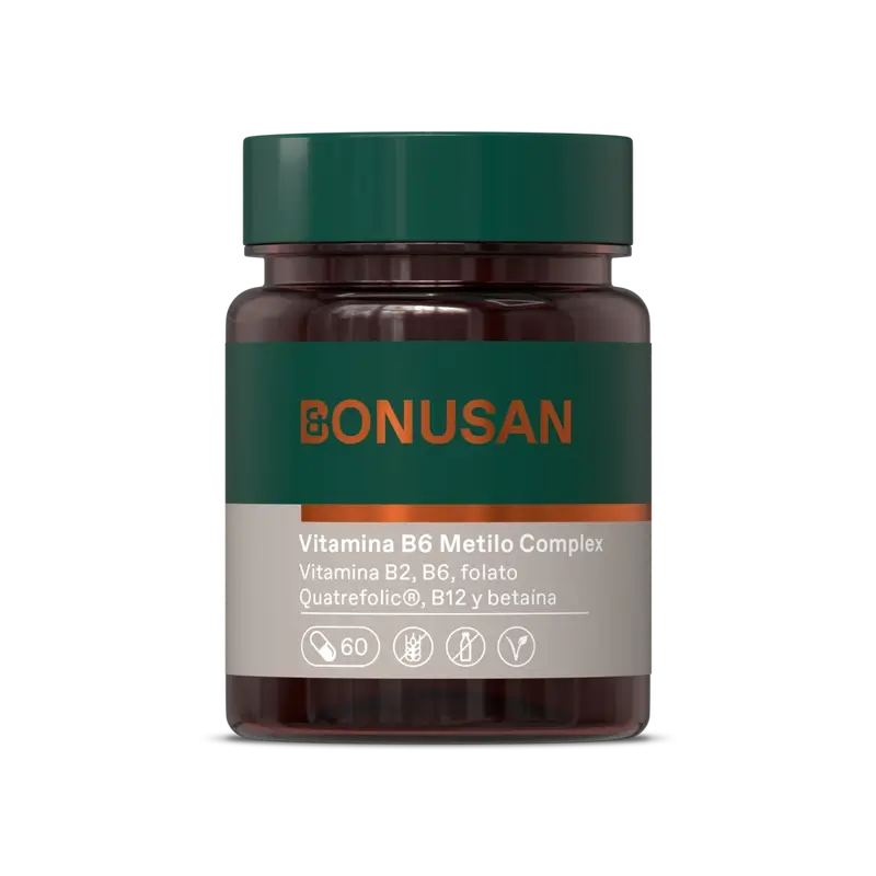 Bonusan Complesso metilico di vitamina B6 , 60 capsule