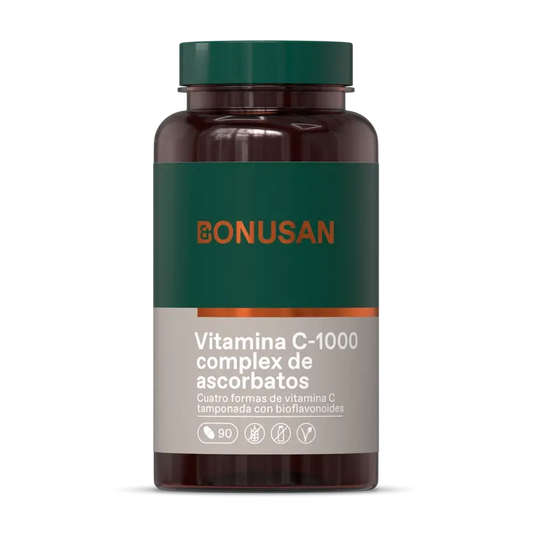 Bonusan Complesso di vitamina C-1000 Ascorbato , 90 compresse