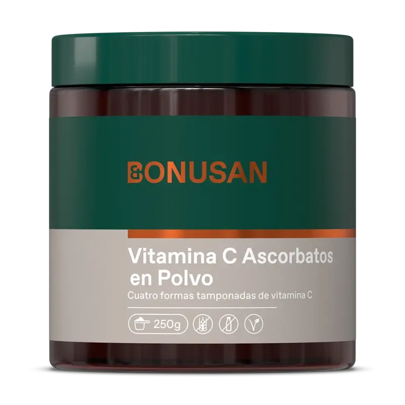 Bonusan Vitamina C Ascorbato in polvere, 250 g