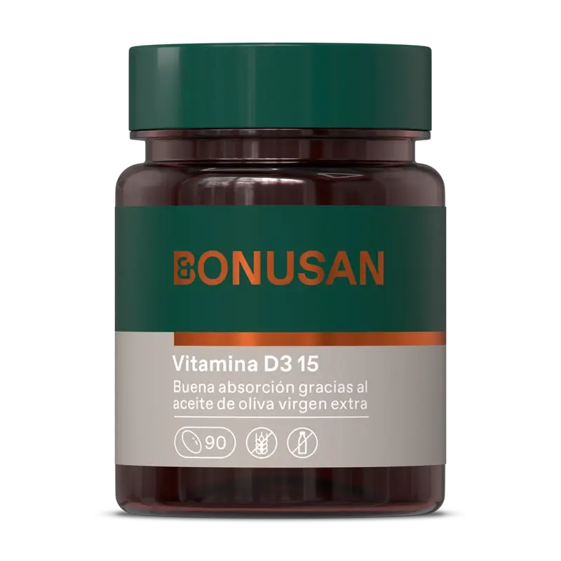Bonusan Vitamina D3 15 , 90 perle