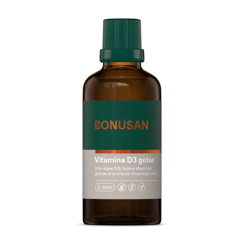 Bonusan Vitamin D3 Oil Drops, 50 ml