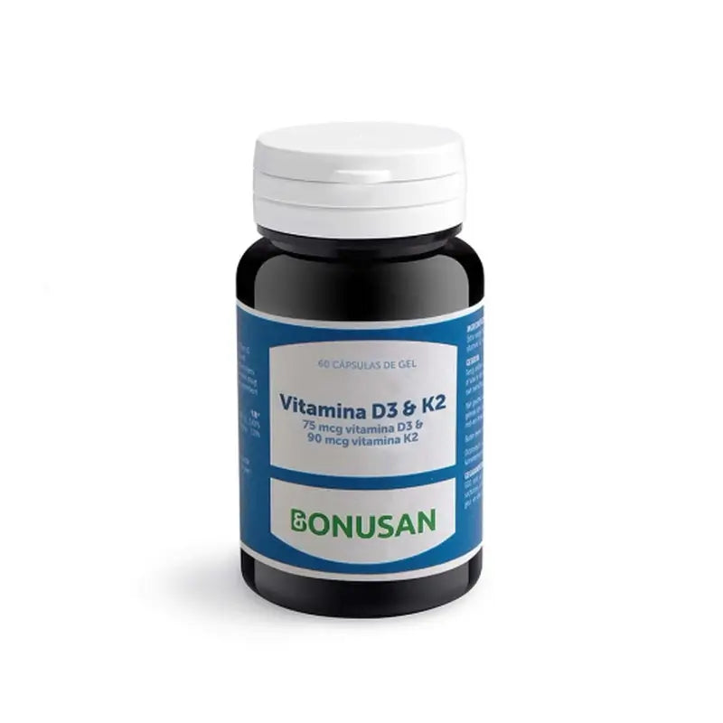 Bonusan Vitamina D3 e K2 , 60 capsule