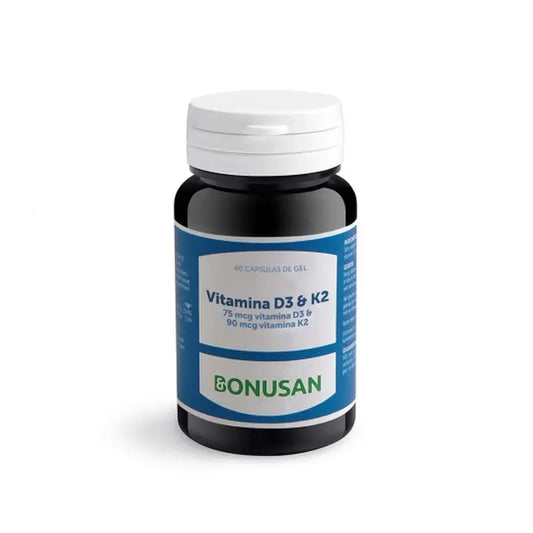 Bonusan Vitamina D3 e K2 , 60 capsule