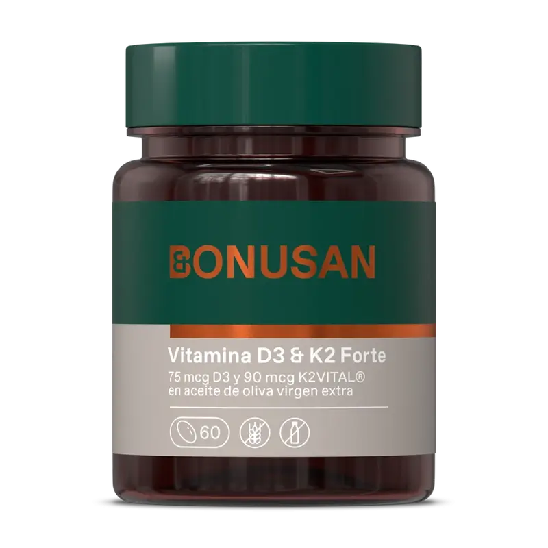 Bonusan Vitamina D3 & K2 Forte, 60 perle