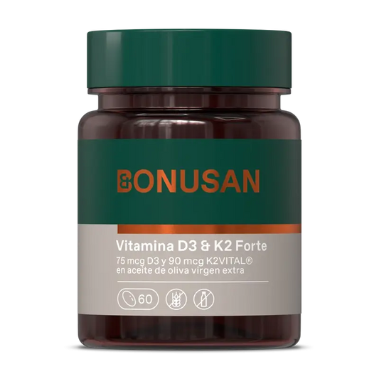 Bonusan Vitamina D3 & K2 Forte, 60 perle
