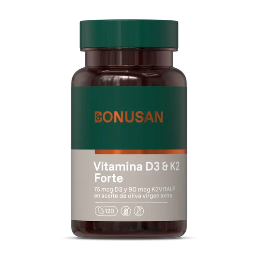 Bonusan Vitamina D3 e K2 Forte, 120 perle