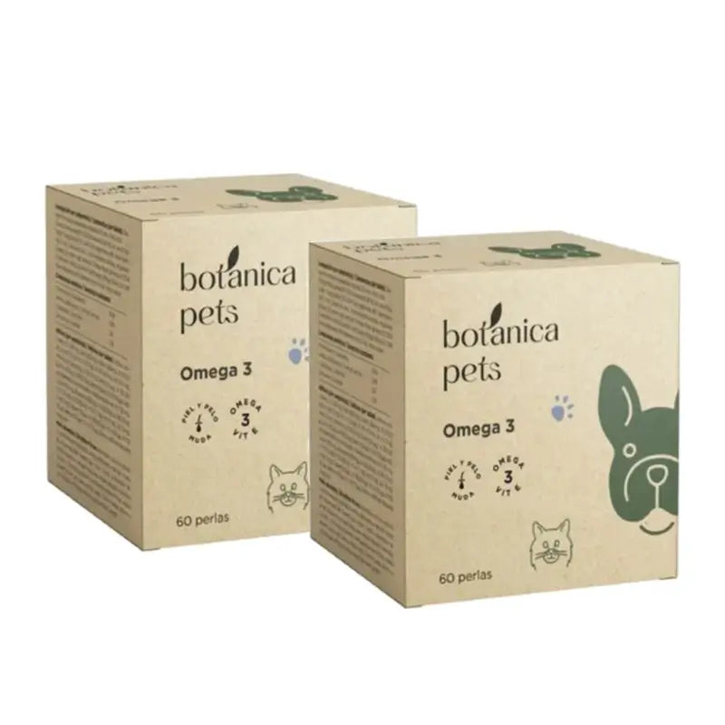 Botanicapets Omega 3 Confezione da 2 x 60 capsule