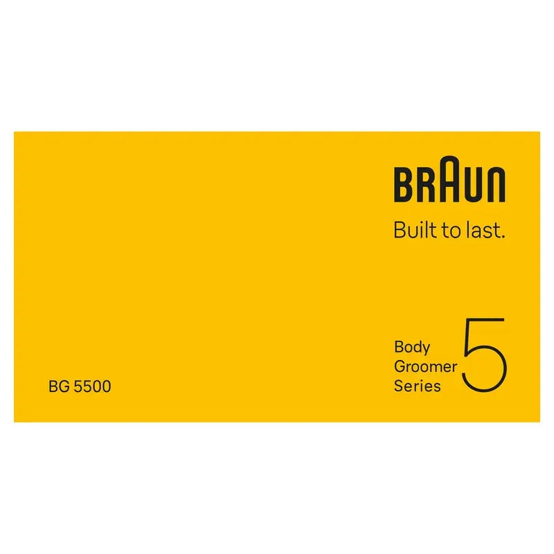 Braun Styler Body Styler Bg 5500 Grigio