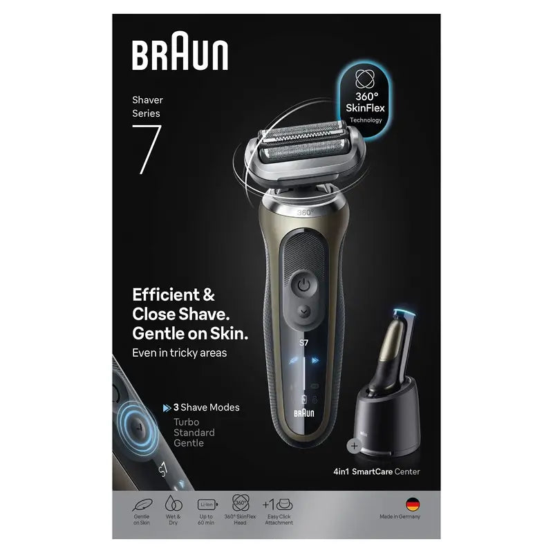 Braun Series7 Rasoio 72-C7200Cc Oro