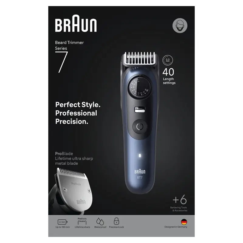 Braun Series 7 Regolabarba 40 Lunghezze Bt7520