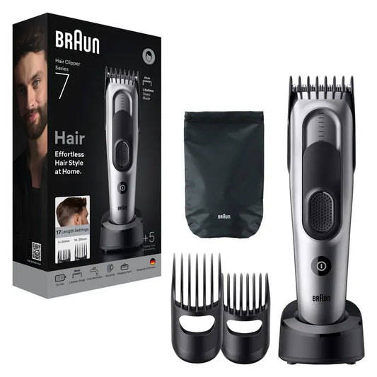 Braun Series 7 Tagliacapelli 17 lunghezze +5 accessori