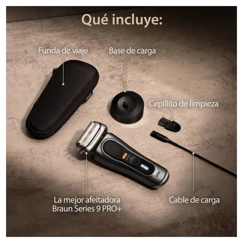 Braun Series 9 Rasoio 9600S Nero