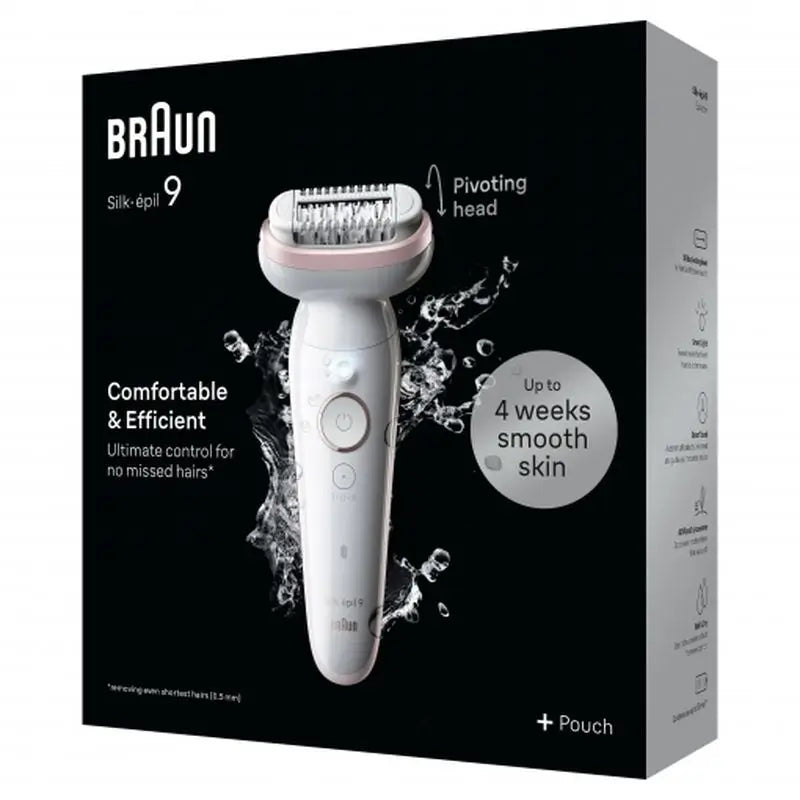 Braun Silk-Épil 9 SES9-000, Epilatore elettrico per donne