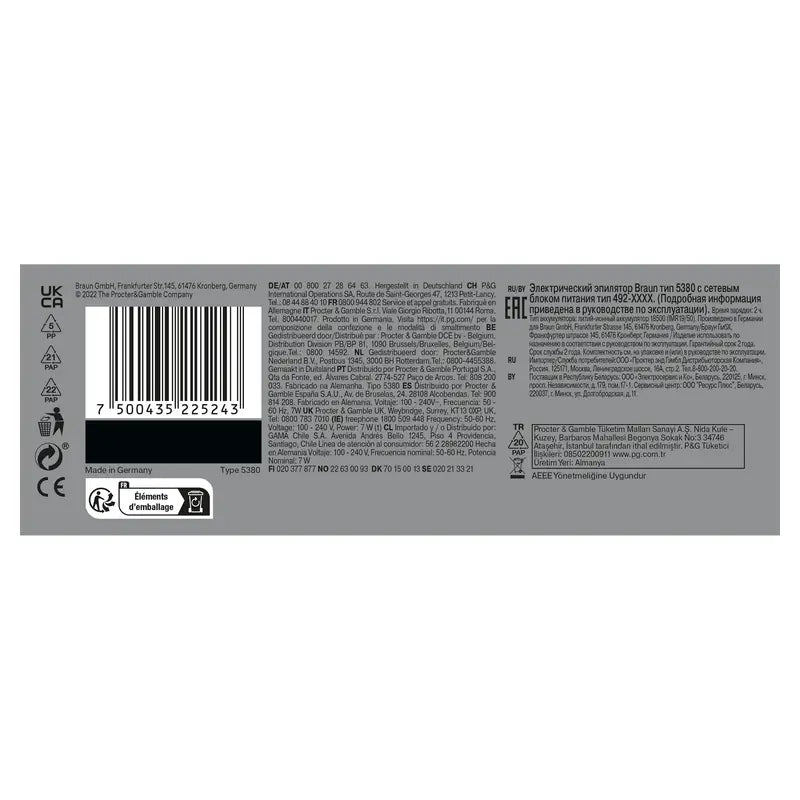 Braun Silk-Épil 9 SES9-000, Epilatore elettrico per donne