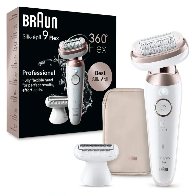 Braun Silk-Épil 9 Flex 9002, Epilatore elettrico per signora