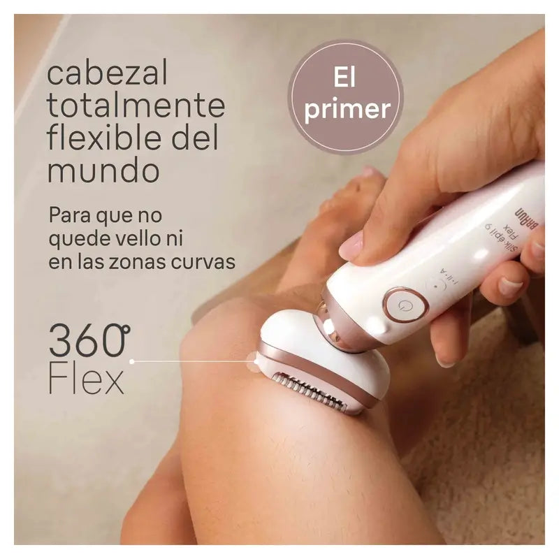 Braun Silk-Épil 9 Flex 9002, Epilatore elettrico per signora