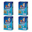 Brekkies Total Dent Medium, 180 g, confezione da 4