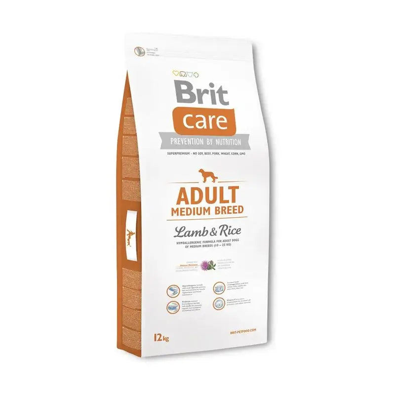 Brit Care Adult Medium Breed Riso all'agnello 12 kg per cani