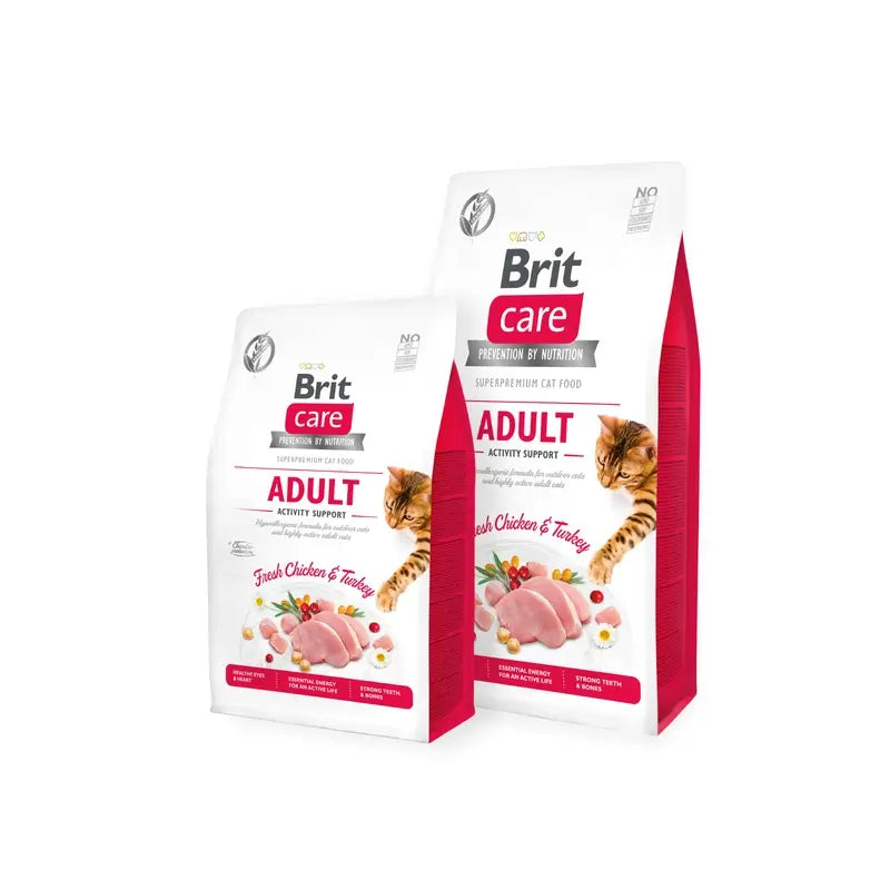 Brit Care Cat Grain Free Adult Activity Support 400 grammi