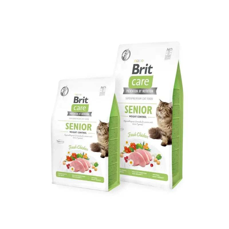 Brit Care Cat Grain Free Senior Weight Control 400 grammi
