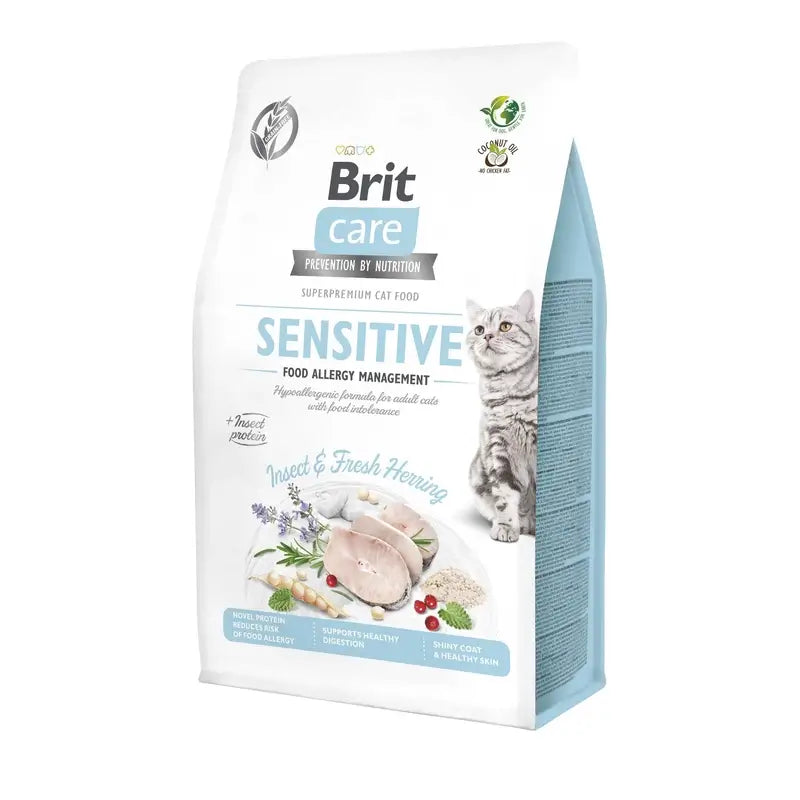 Brit Care Cat Grain Free Sensitive Insect 400 grammi