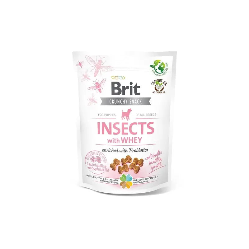 Brit Care Dog Crunchy Insect Puppy 6x200 grammi