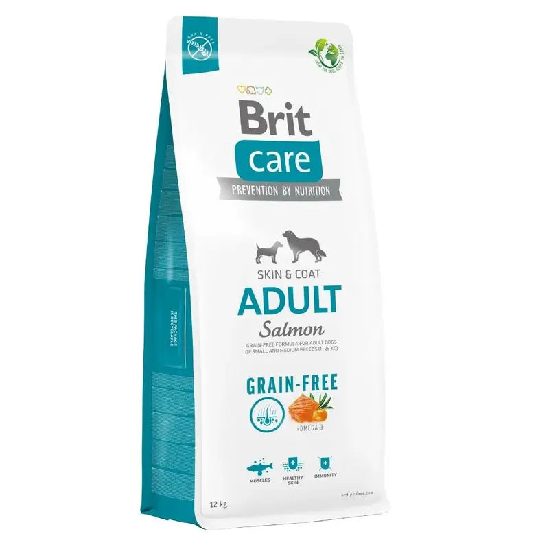 Brit Care Dog Grain Free Adult Salmone 12Kg per cani