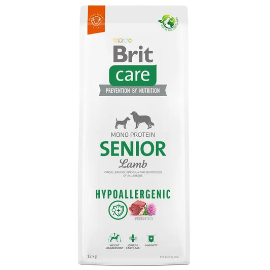 Brit Care Dog Hypoallergenic Senior 12Kg per cani