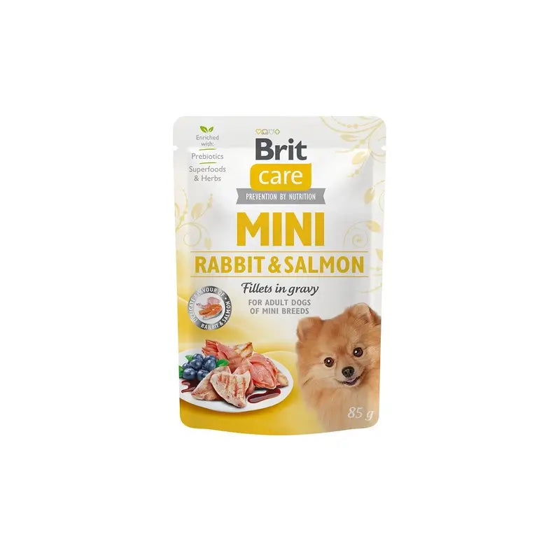 Brit Care Dog Mini Cone al salmone, bustine da 24 x 85 grammi