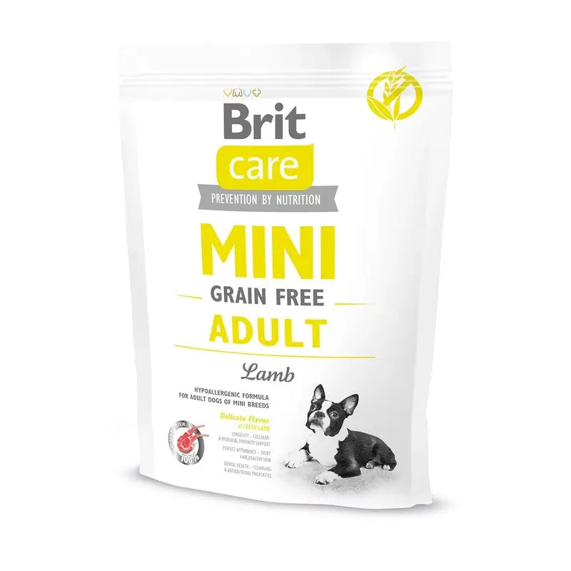 Brit Care Dog Mini Grain Free Adult Agnello 400 grammi