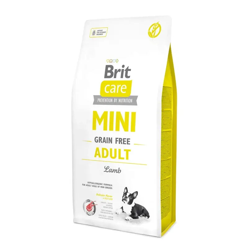 Brit Care Dog Mini Grain Free Adult Agnello 7 chili
