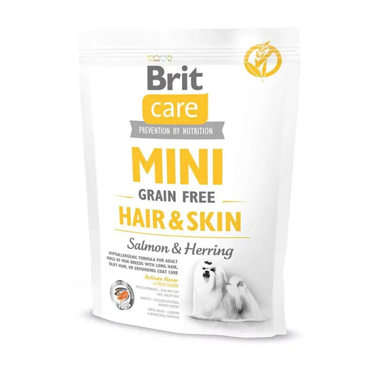 Brit Care Dog Mini Grain Free Hair Skin 400 grammi
