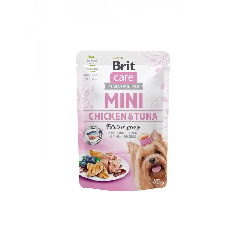 Brit Care Dog Mini Pollo e Tonno in bustina 24x85 grammi