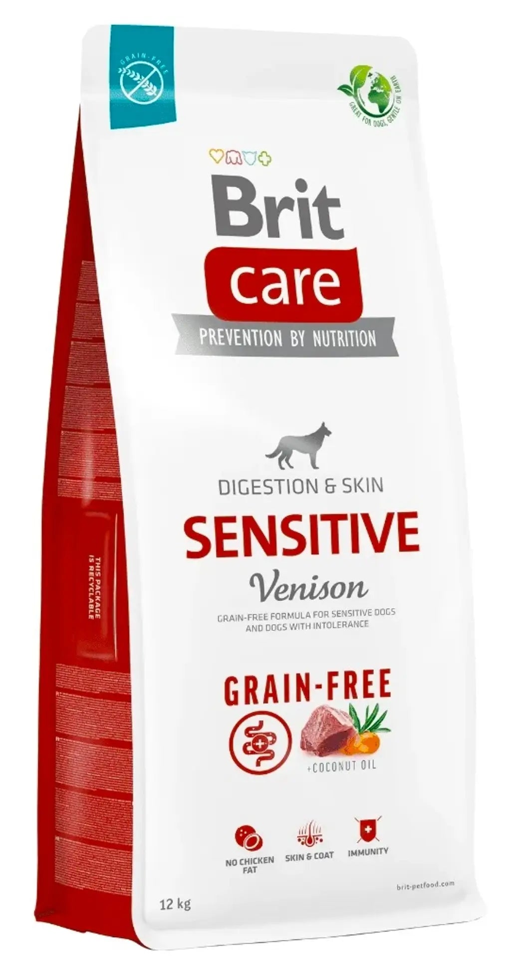 Brit Care Dog Sensitive Venison 12Kg per cani