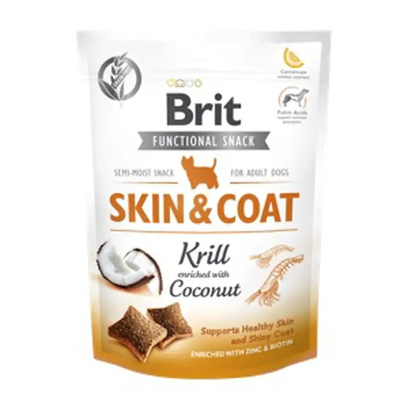 Brit Care Dog Snack Skin Coat 10x150 g