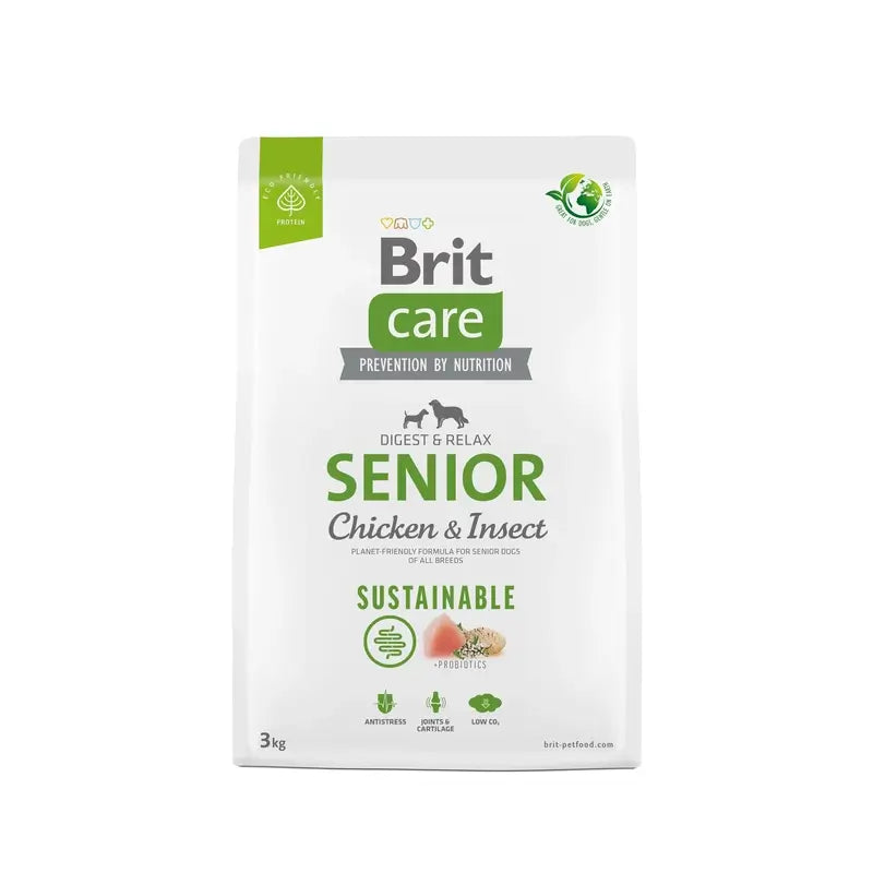 Brit Care Dog Sustainable Senior Pollo 3 kg