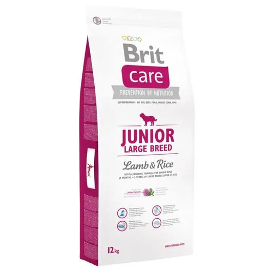 Brit Care Hypoallergenic Junior Large B. Lamb Rice 12Kg per cani