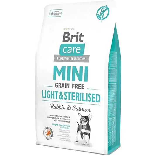 Brit Care Mini Grain Free Light Sterilised 2Kg per cani